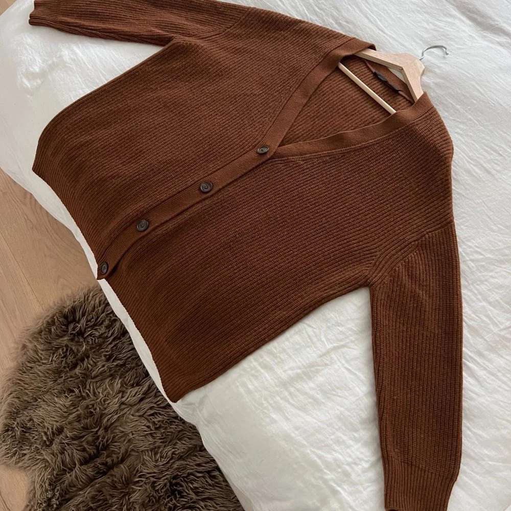 *SOLD* Great Condition Jenni Kayne Cashmere Cocoon Cardigan size Medium - Picture 1 of 7